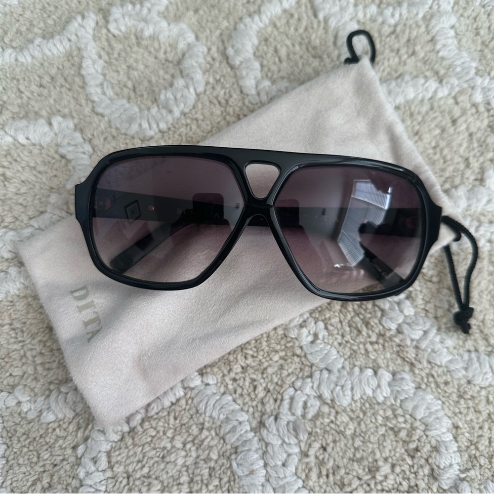 DITA Beretta Black Gold Sunglasses Made in Japan